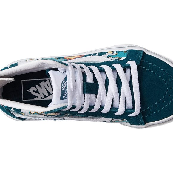 Vans KIDS SK8-HI ZIP SHOE Mythical Glow Deep Teal - Picture 6 of 6
